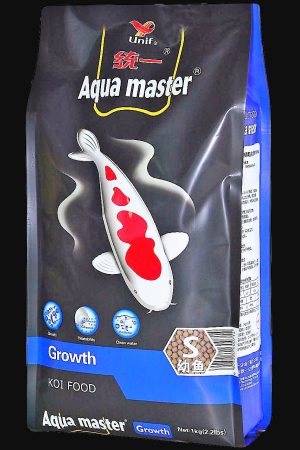 Aqua Master Growth koi food pellets 2.2 lb small bag