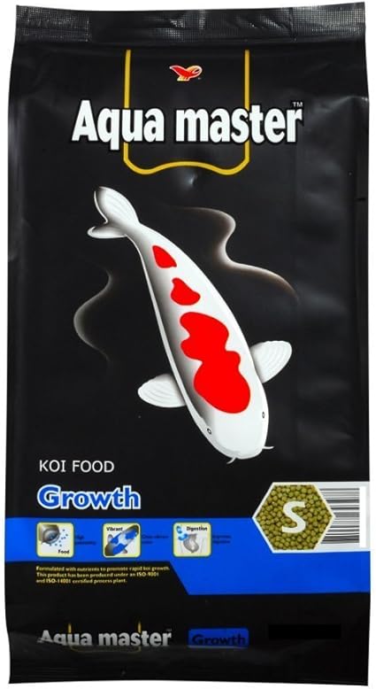 Aqua Master Growth koi food pellets 22 lb small bag