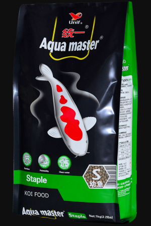Aqua Master koi fish food 2.2 lb small pellets – complete food for koi health