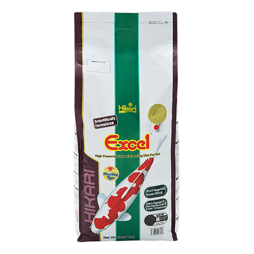 Hikari Excel Koi Food 5 kg medium pellet bag