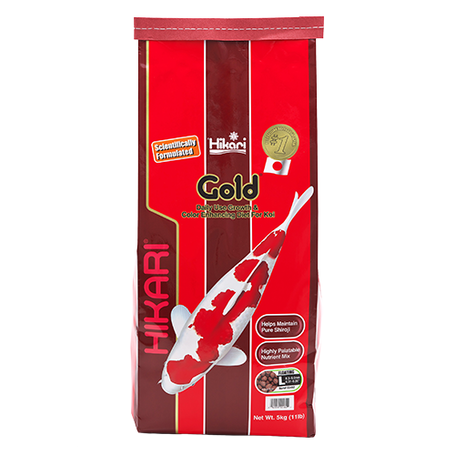 Hikari Gold large floating pellets 5 kg koi food bag