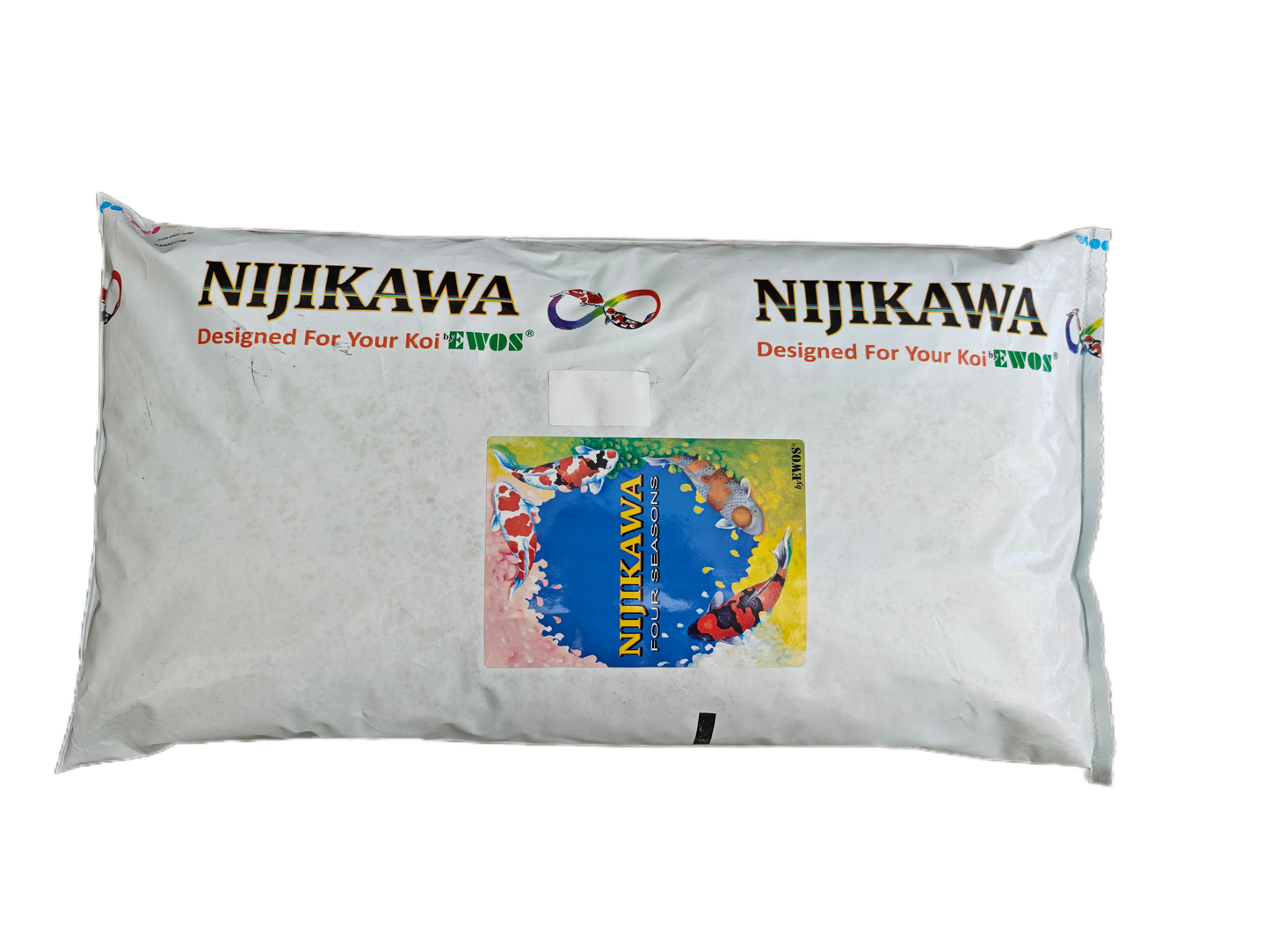 Nijikawa Four Seasons koi fish food 5 mm pellets in a 15 lb bag