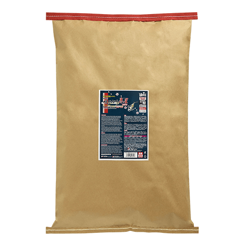 Saki-Hikari Deep Red koi fish food 33 lb medium pellets – floating color-enhancing diet bag