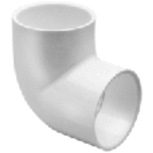 Lasco PVC 90 Degree Elbow 1 1/2"
