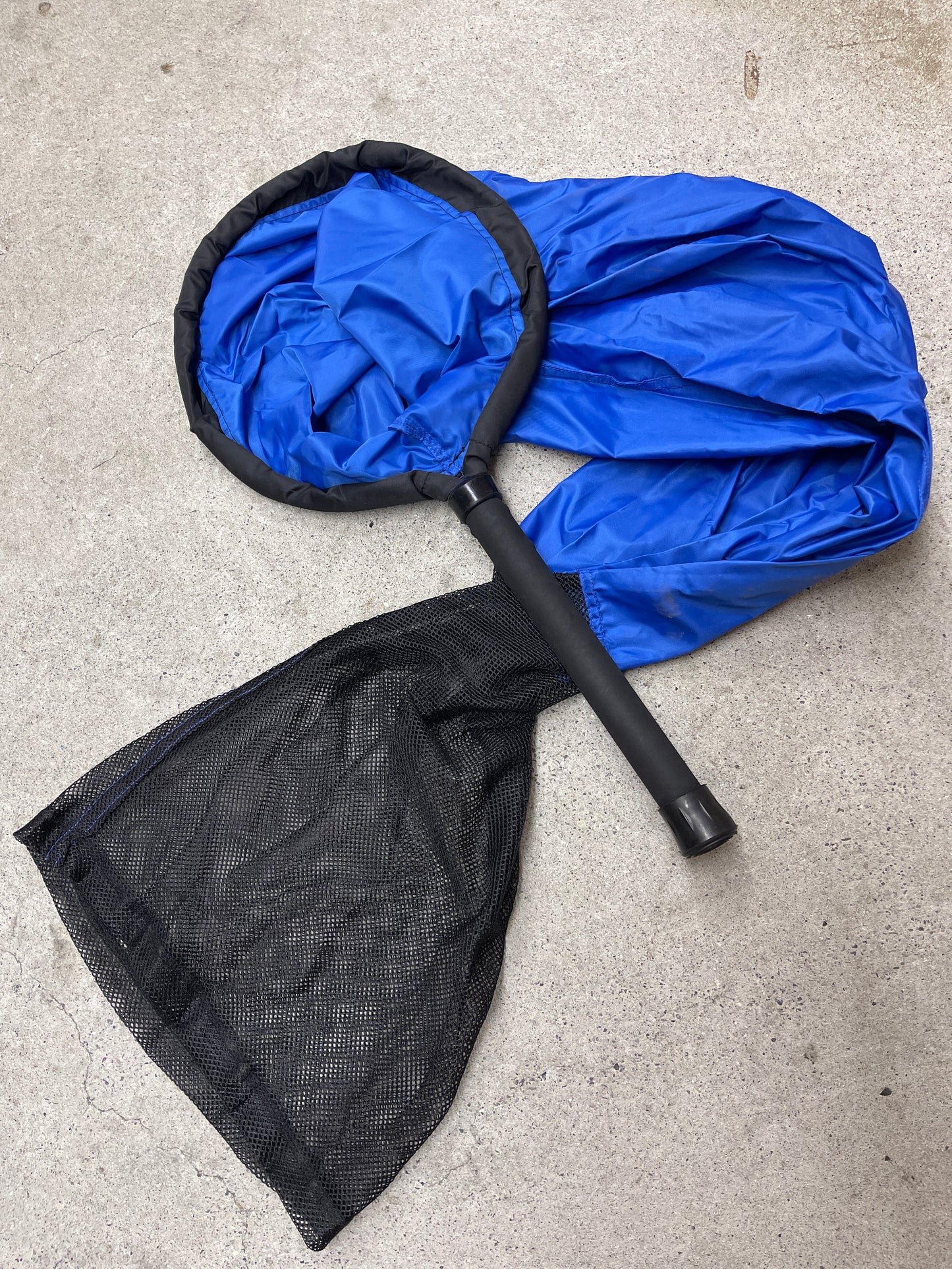 Japanese Koi Sock Net, Stainless Hoop – 12" with 10" to 20" Handle