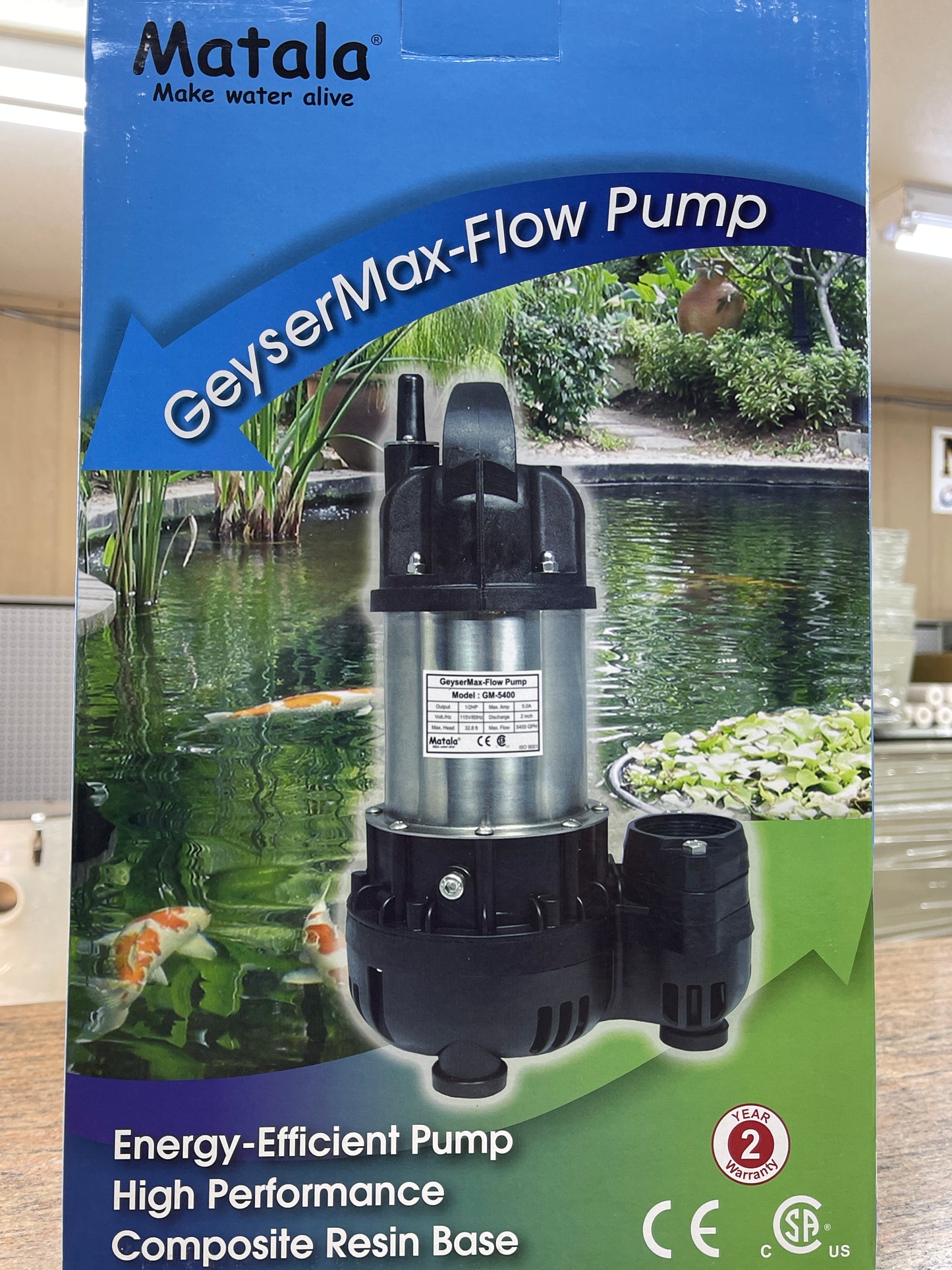 Matala Geyser Max Flow Water Pump
