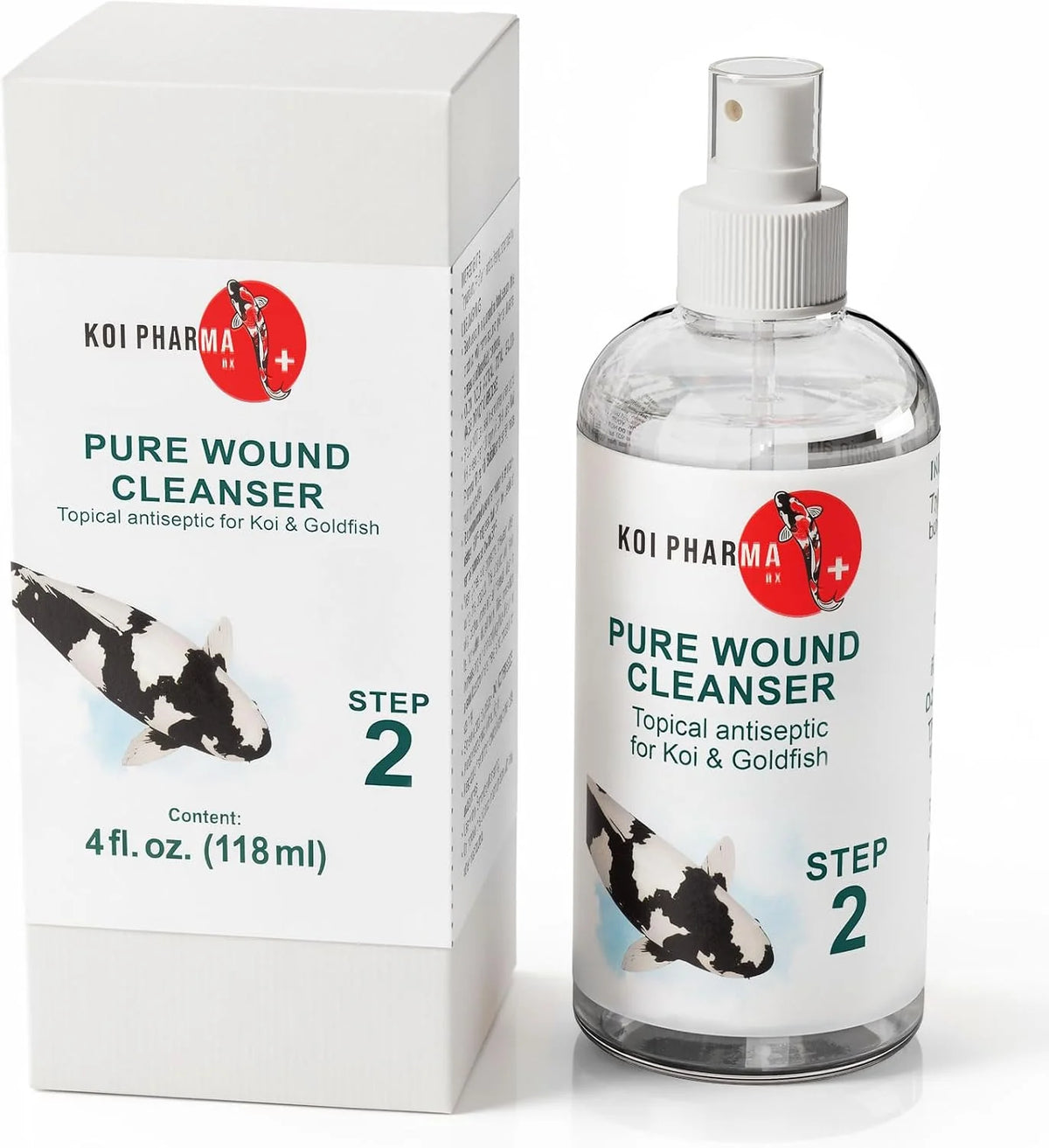 Pure Wound Cleanser - Topical Antiseptic for Koi and Goldfish