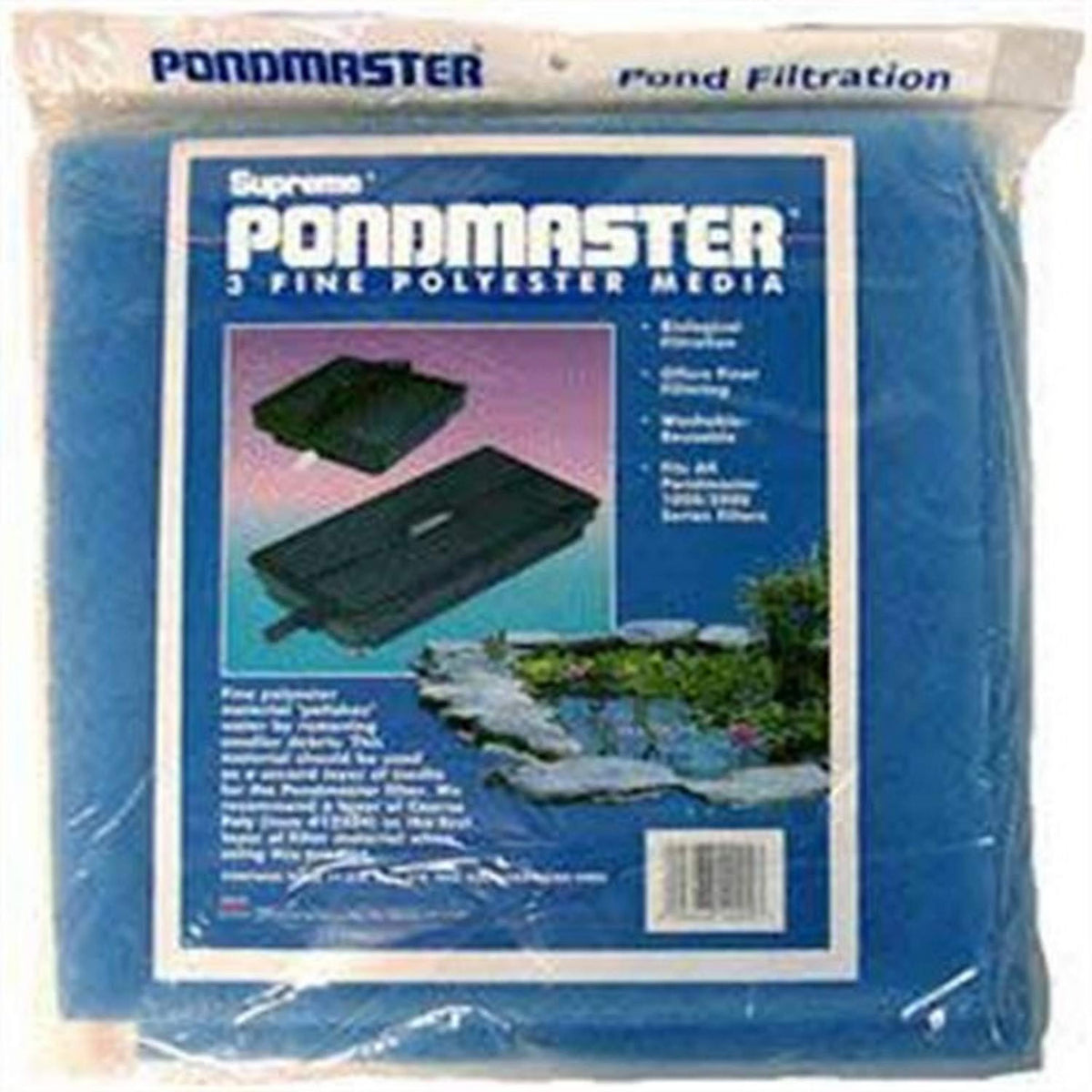 PondMaster Polyester Media Pads, set of three