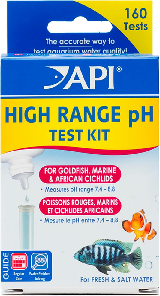 API High Range pH Test Kit for Ponds, 7.4 to 8.8
