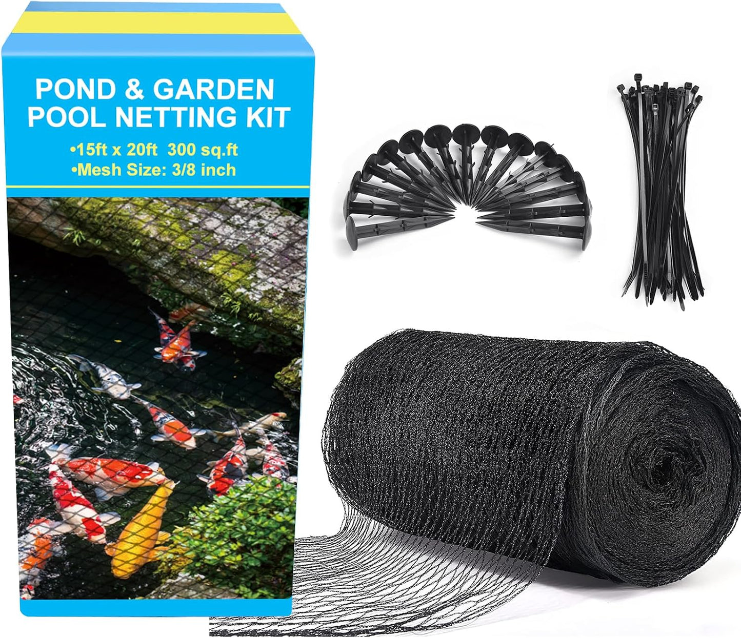 Pond & Garden Pool Netting Kit
