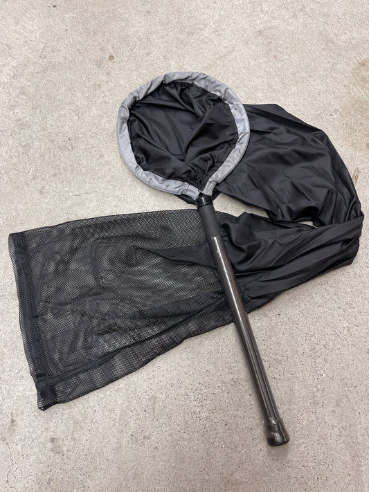 Japanese Koi Sock Net, Stainless Hoop – 12" with 10" to 20" Handle