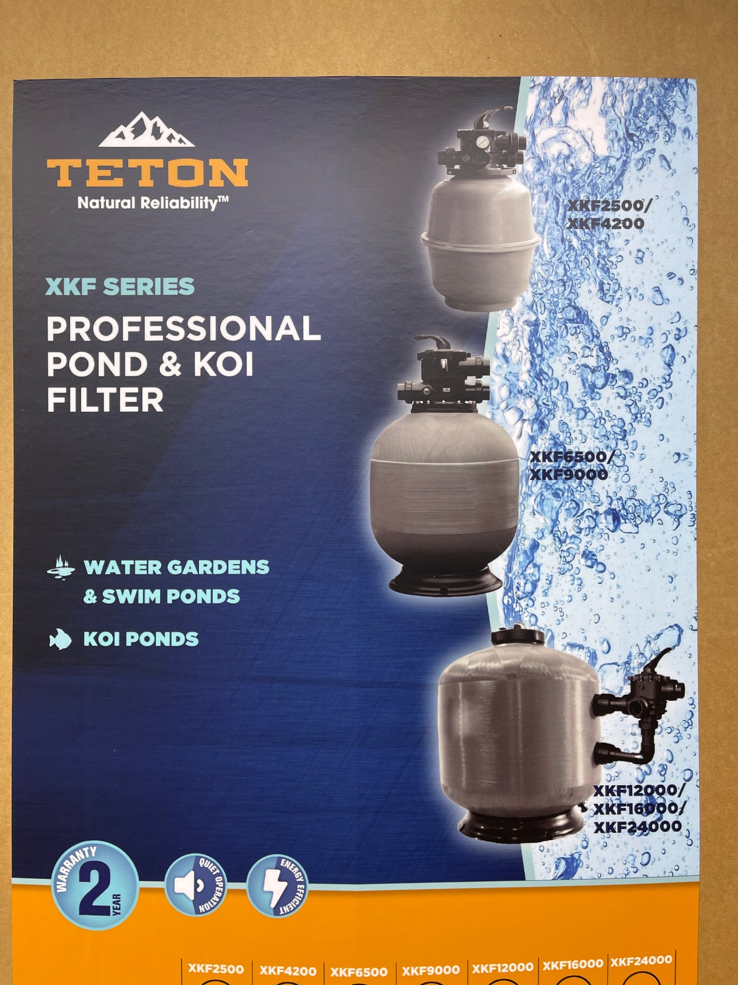 Teton Pressure Filter XKF Series