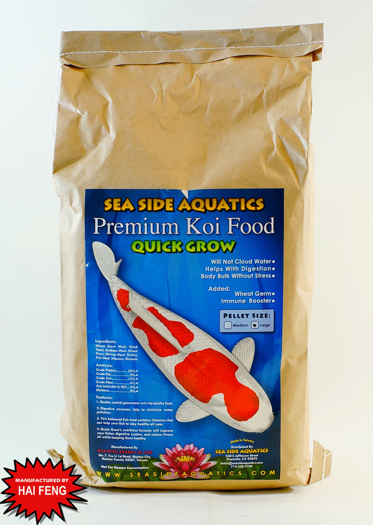 Sea Side Aquatics Quick Grow Koi Food