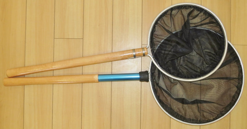 Japanese Type Diameter Screen Koi Net, With Wood Handle