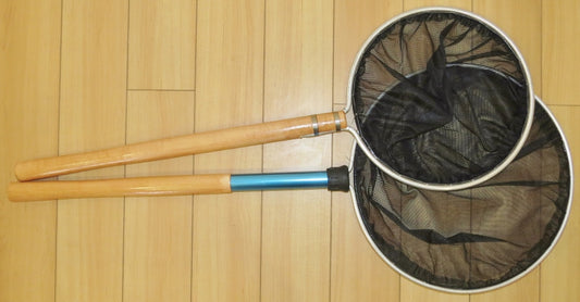 Japanese Koi Pan Net with Wood Handle – 16" & 20"