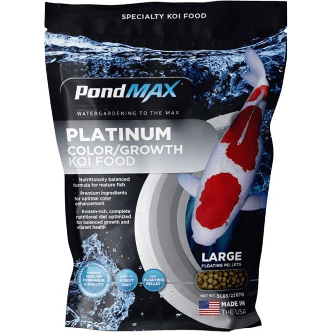 Pondmax Premium Platinum Koi Food Platinum Koi Food for Color and Growth