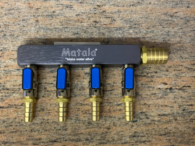 Matala Heavy Duty Air Manifold 4 Way